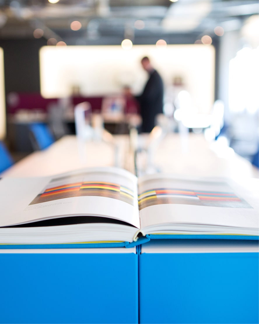 Fletcher Consulting Office with Book