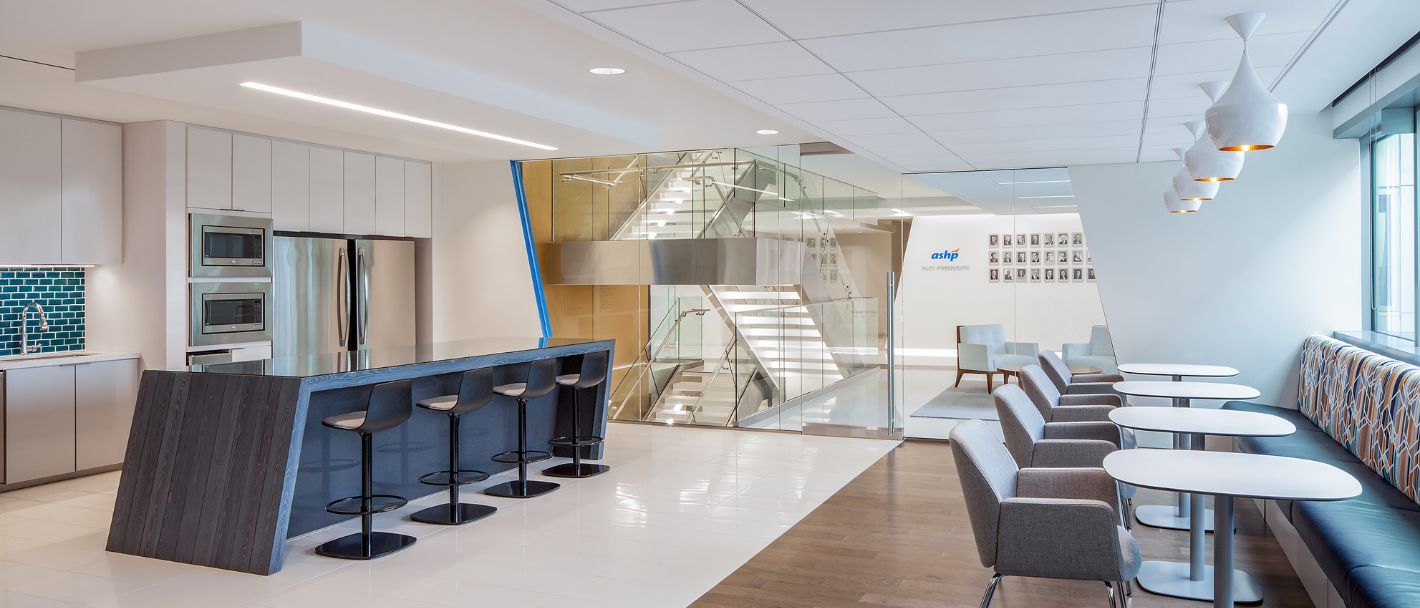 Fletcher Consulting Project American Society of Health-System Pharmacists Workplace Interiors