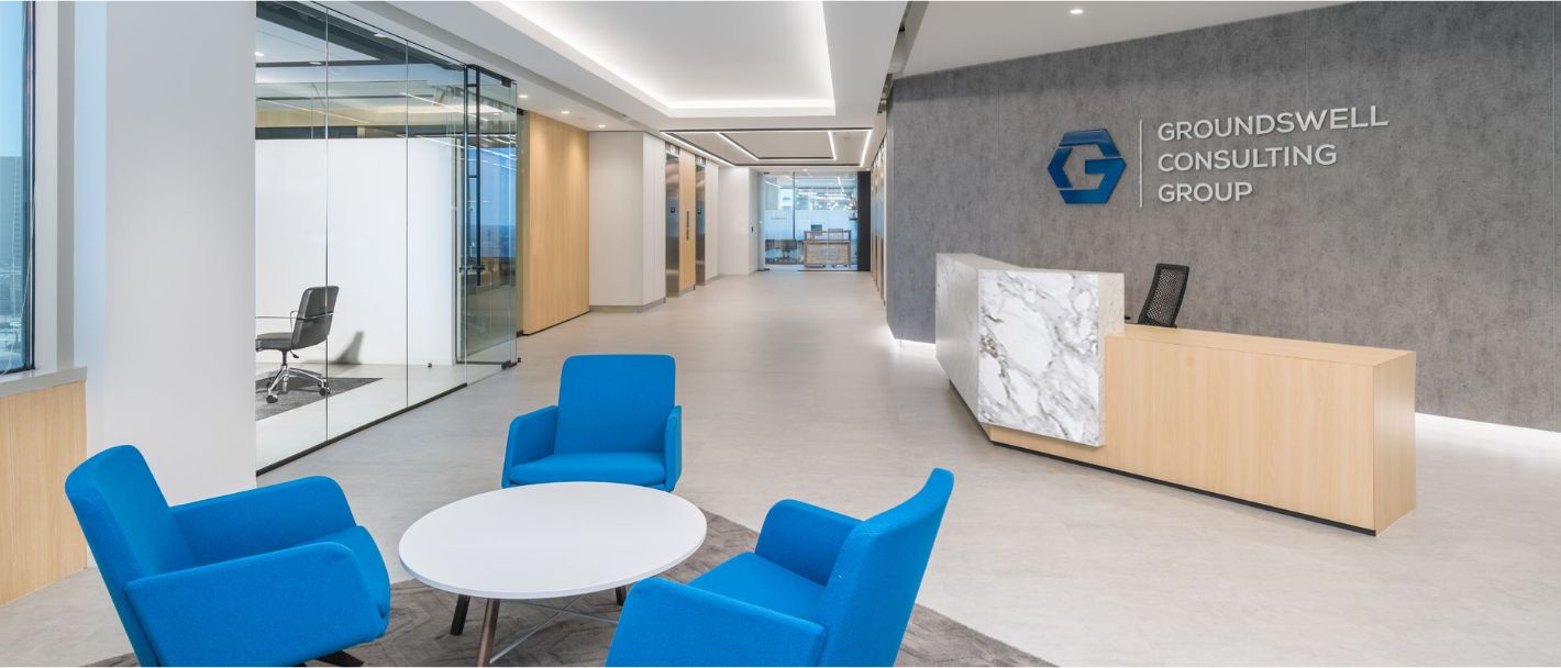 Fletcher Consulting Project Groundswell Consulting Group Reception