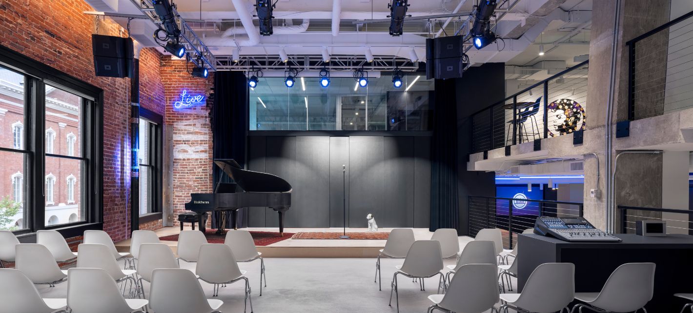 Fletcher Consulting Project Recording Industry Association of America Office Interiors