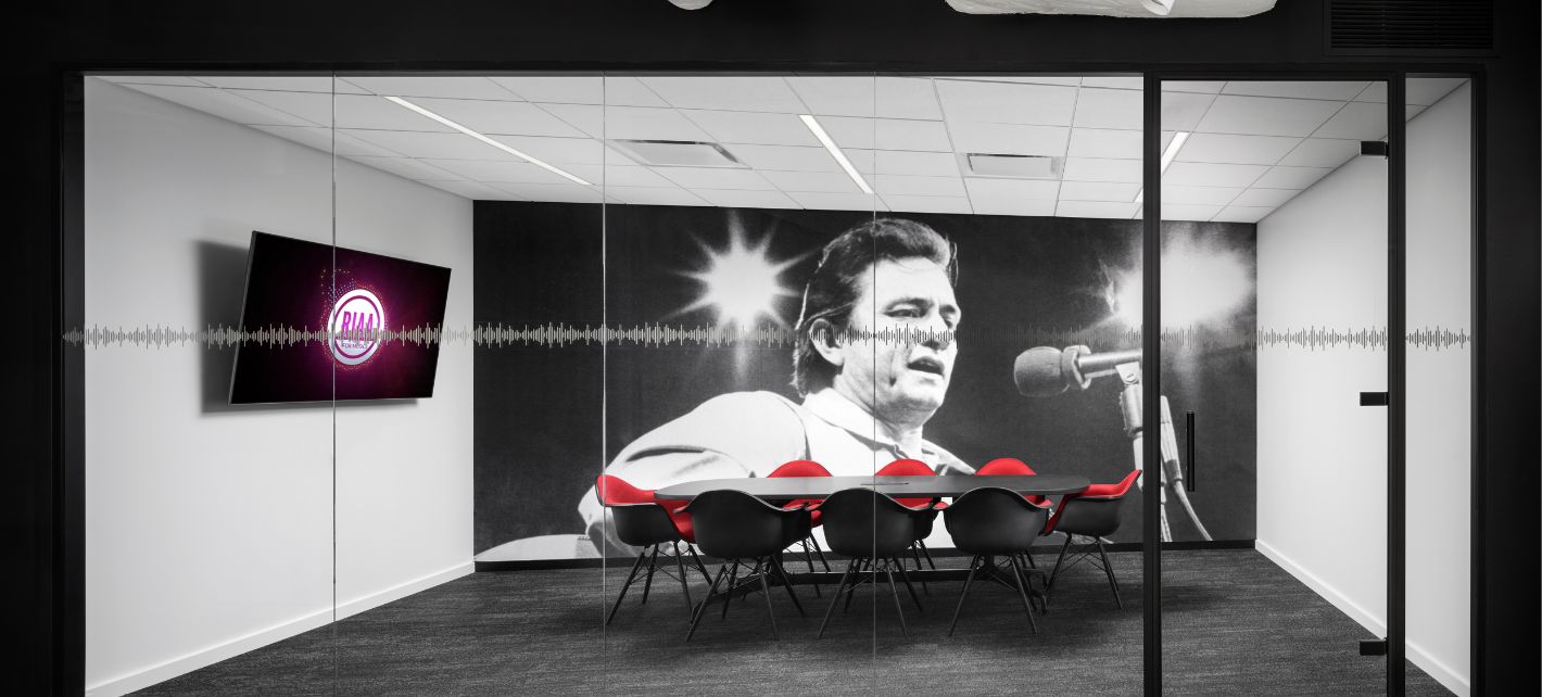 Fletcher Consulting Project Recording Industry Association of America Office Interiors