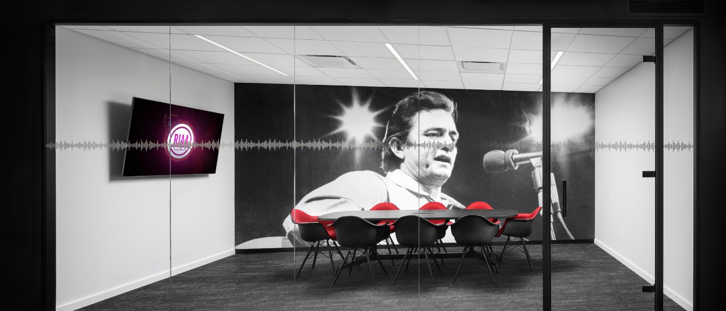 Fletcher Consulting Project Recording Industry Association of America Office Interiors