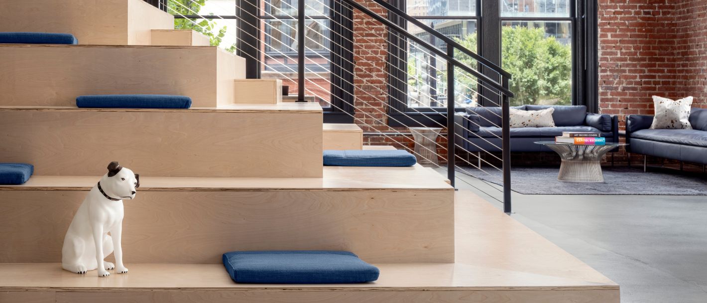 Fletcher Consulting Project Recording Industry Association of America Office Interiors