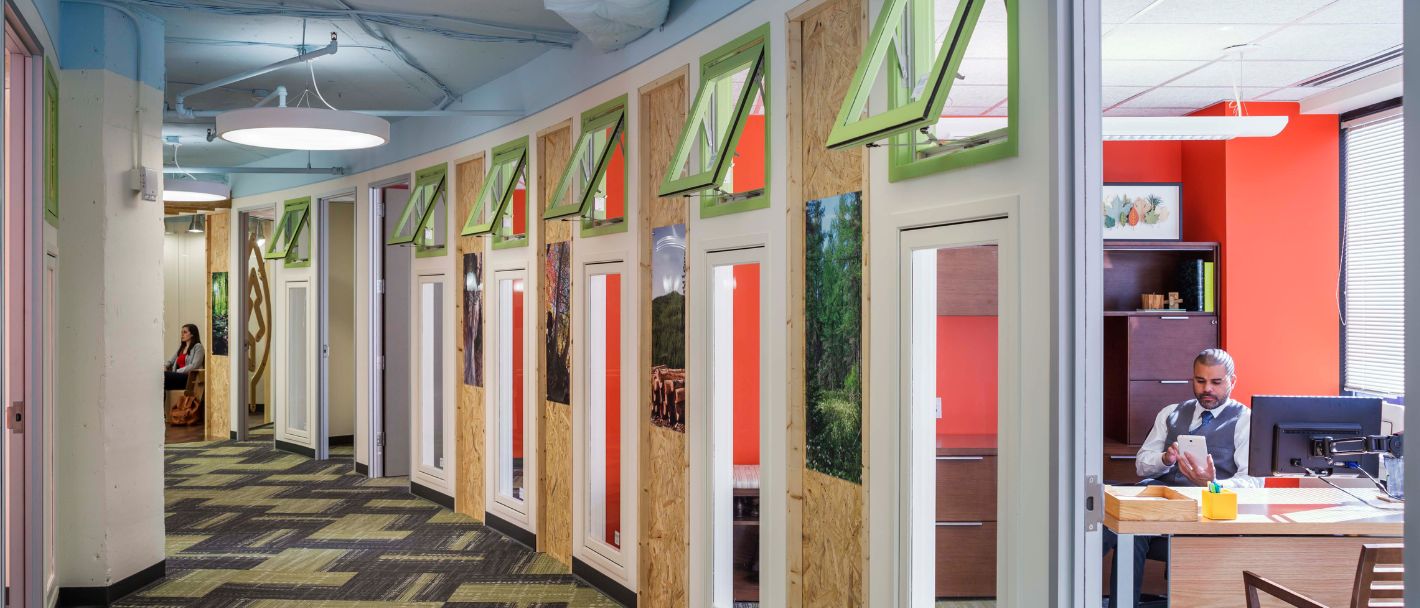 Fletcher Consulting Project Sustainable Forestry Initiative Interiors