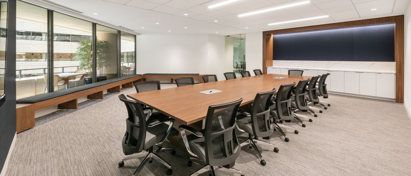 Fletcher Consulting Project Wilkes Artis Chartered Law Firm Large Conference Room