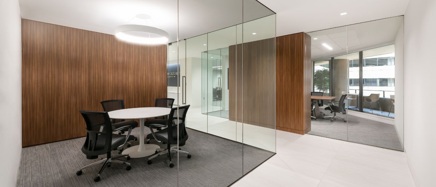 Fletcher Consulting Project Wilkes Artis Chartered Law Firm Huddle Room