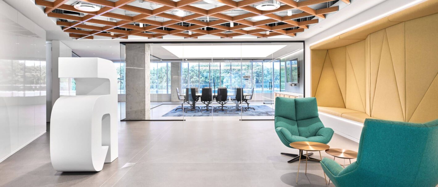 Fletcher Consulting Project Appian Lobby and Glass Conference Room