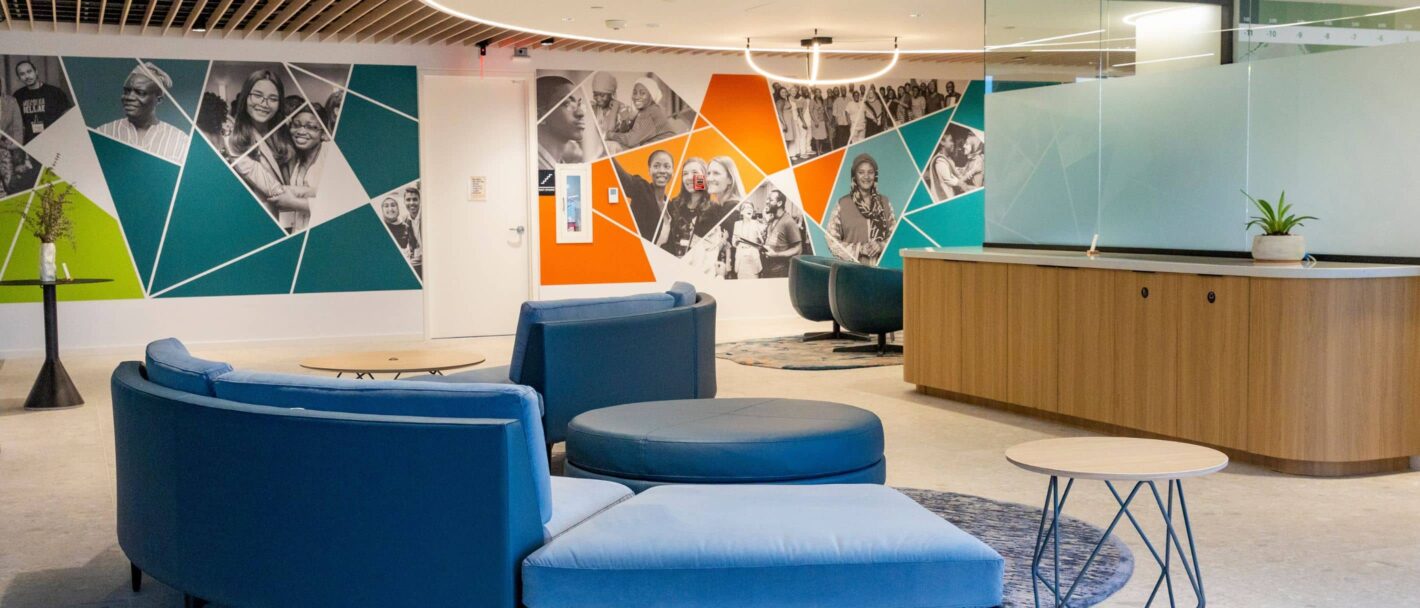 Fletcher Consulting Project International Research and Exchanges Board Reception / Lounge